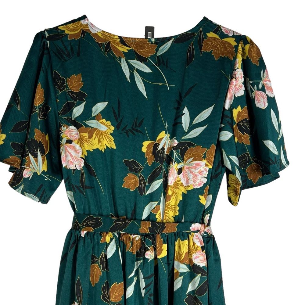 Baltic Born Dark Green Floral Maxi Dress - Picture 6 of 15